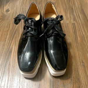 Platform Oxford shoes